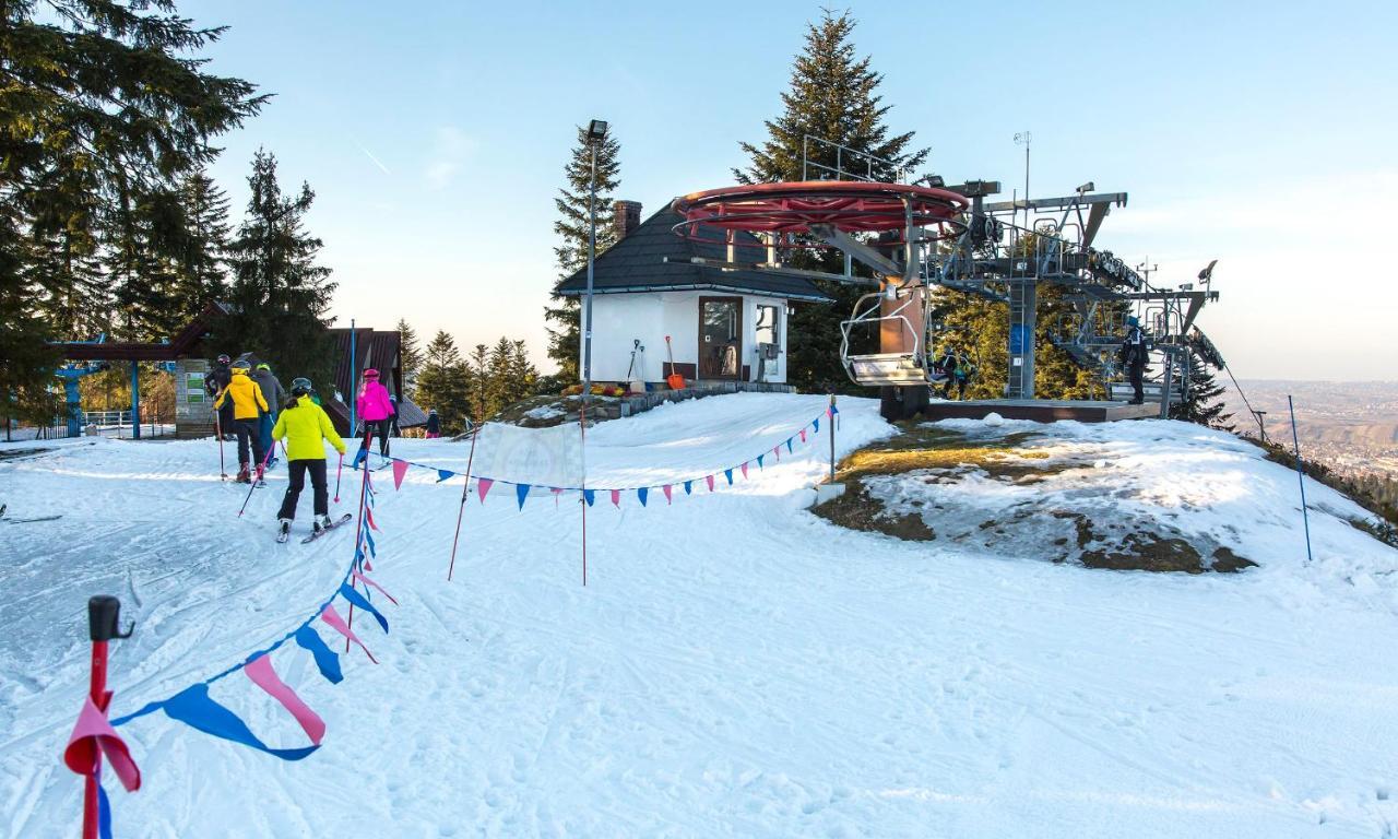 Sloneczny Chelm - Apartamenty W Gorach, Prywatna Sauna Jacuzzi Balia W Cenie, Spa, Grill, Stok Narciarski Myslenice, Sciezki Rowerowe, Rzeka Raba, Widok Na Tatry Eksteriør bilde