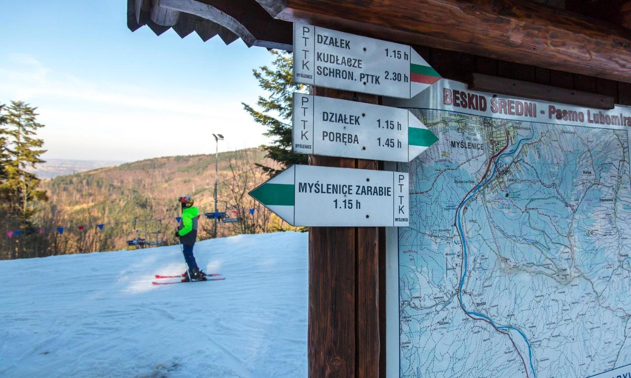 Sloneczny Chelm - Apartamenty W Gorach, Prywatna Sauna Jacuzzi Balia W Cenie, Spa, Grill, Stok Narciarski Myslenice, Sciezki Rowerowe, Rzeka Raba, Widok Na Tatry Eksteriør bilde