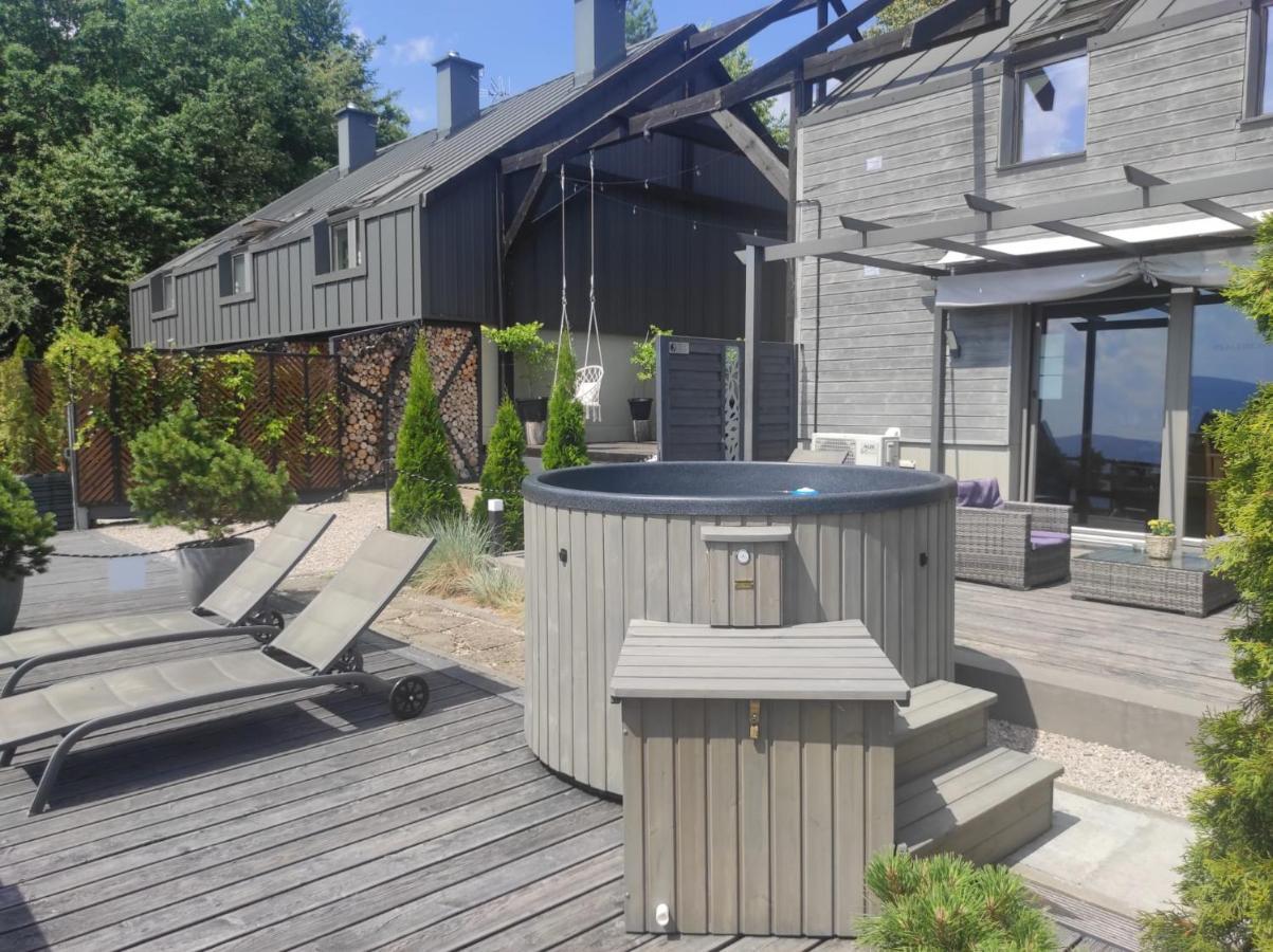 Sloneczny Chelm - Apartamenty W Gorach, Prywatna Sauna Jacuzzi Balia W Cenie, Spa, Grill, Stok Narciarski Myslenice, Sciezki Rowerowe, Rzeka Raba, Widok Na Tatry Eksteriør bilde