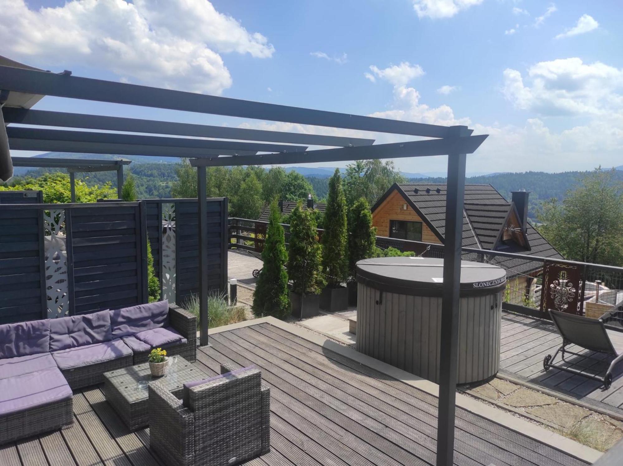 Sloneczny Chelm - Apartamenty W Gorach, Prywatna Sauna Jacuzzi Balia W Cenie, Spa, Grill, Stok Narciarski Myslenice, Sciezki Rowerowe, Rzeka Raba, Widok Na Tatry Eksteriør bilde